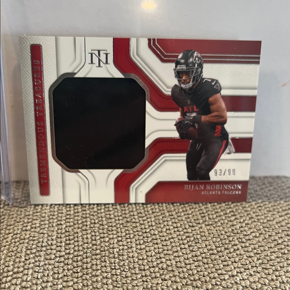 2024 Bijan Robinson 93/99 National Treasures Tremendous Treasures #TTS-BRN